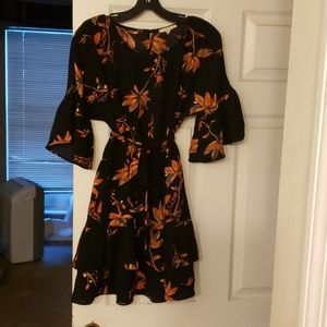 Le Lis women's ruffled dress